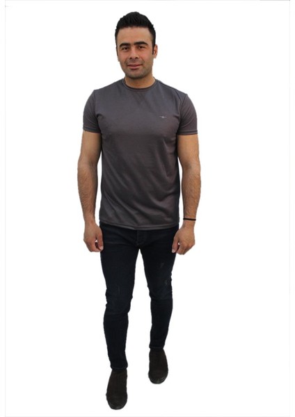 – Erkek Basic Sport T-Shirt Tony – Antrasit