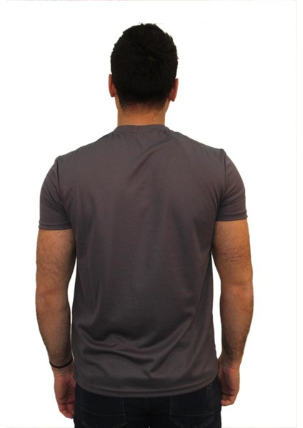 – Erkek Basic Sport T-Shirt Tony – Antrasit fiyatları