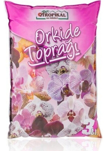 Tropikal Orkide Toprak 3 Lt