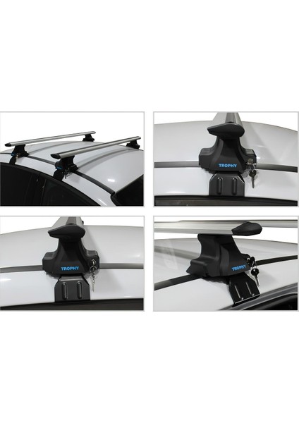 Trophy Chevrolet Epica Sedan 2006-2012 Tavan Taşıma Ara Atkı 130CM