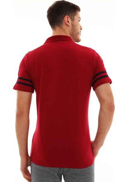 T8585 Dewberry Erkek T-Bordo fırsatları