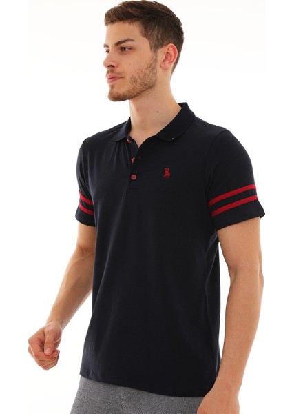 T8585 Dewberry Erkek T-Lacivert modelleri