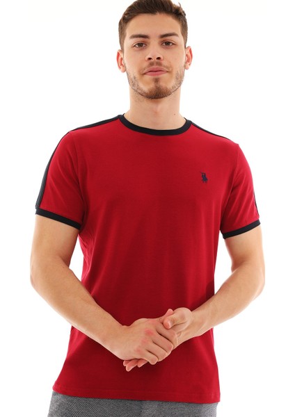Erkek T-Bordo