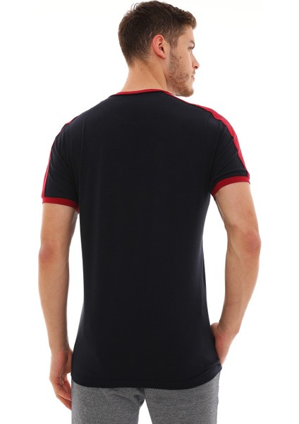 Erkek T-Lacivert modelleri