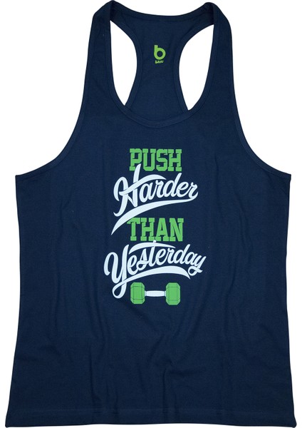 Fitness Gym Tank Top Sporcu Atleti Pushharder