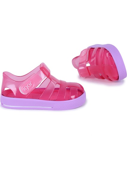 S10270 Star Bicolor Kız/erkek Çocuk Sandalet Ayakkabı