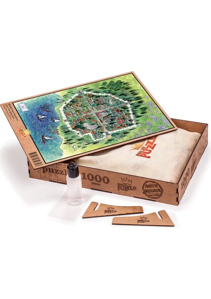 Türkiye Minyatürleri - Iznik - Nusret Çolpan Ahşap Puzzle 1000 Parça fiyatları
