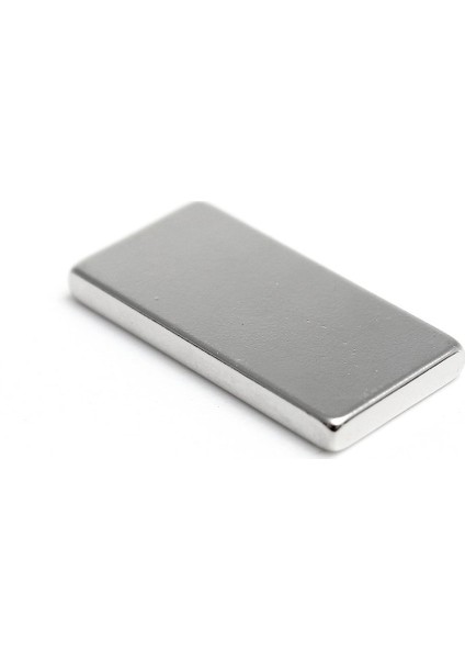 20x10x2 mm Güçlü Neodyum Mıknatıs Dikdörtgen Blok (10 Adet)