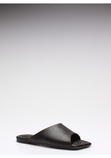 Plus Siyah Cilt Kadın Terlik modelleri