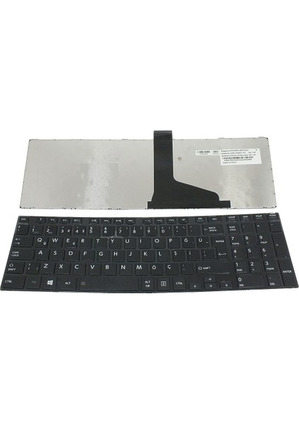 Toshiba Satellite C855D-S5110 Siyah Muadil Klavye