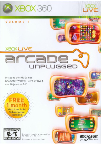 Konsol Oyun Arcade Unplugged Volume 1 Ikinci El Xbox 360 Oyun