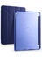 Apple iPad Uyumlu 10.2" 8. Nesil Kılıf Kalemlikli Premium Standlı Katlanabilir Kılıf Lacivert 1