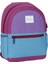 Anaokulu Çantası 31x26x13 cm 250 gr Mor ve Mavi Renkli 2