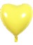 Folyo Balon Kalp 18'' Sarı Mat D.ü 6tl 2