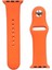 Apple Watch Uyumlu 40MM Silikon Kordon 40 mm Kayış Seri 4-5 Turuncu 1