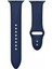 Apple Watch Uyumlu Se 40MM Silikon Kordon 40 mm Kayış Lacivert 2