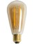 ST64 Flamanlı Rustik 6W LED Ampul 3'lü Dekoratif Vintage Aydınlatma Amber Rengi 2