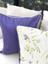 Spring Purple Pamuk Keten Yastık Kırlent 3
