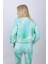 Kadın Crop Yeşil Batik Sweatshirt 3