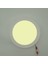 Yuvarlak Sıva Üstü 20 Watt LED Panel Armatür Trafolu Beyaz Gün 2