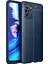 - Xiaomi Redmi Note 10 - Kılıf Auto Focus Karbon Niss Silikon Kapak - Lacivert 1