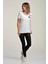 Kıss & Tell Nakışlı, Flamlı, Kısa Kol T-Shirt Beyaz - S 2