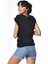 Baskılı Kısa Kollu T-Shirt - Siyah Siyah - M 4