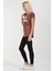 #don't Tag Me Baskılı Kısa Kol T-Shirt - Kızıl Kızıl - L 4