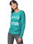 Cotton Candy Baskılı Sweatshirt - Mint Mint - S 3