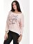 Cotton Candy Pul Işlemeli Sweatshirt - Pembe Pembe - M 5