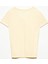 3470 V Yaka Basic T-Shirt-T.sarı 2