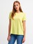 3471 Bisiklet Yaka Basic T-Shirt-Lime 1