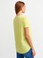 3471 Bisiklet Yaka Basic T-Shirt-Lime 2