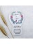 30 Adet Güvercin Çiçekli Baskılı Balon Açacak Magnet 11X7 cm Uv Nişan Liği Nikah Şekeri 1