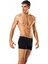 Erkek Üçlü Siyah Elastan Boxer 0114 1