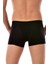 Erkek Üçlü Siyah Elastan Boxer 0114 2