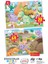 / Dinozorlar Puzzle / 64 Parça Puzzle / 2 Puzzle Bir Arada / 4+ Yaş 3