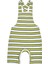 Sarı-Yeşil Çizgili Unisex Bebek Salopet 1