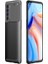 - Oppo Reno 4 Pro 4G - Kılıf Auto Focus Karbon Negro Silikon Kapak - Siyah 1