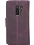 Samsung Galaxy S9 Plus Mor Deri Cüzdan Telefon Kılıfı 2