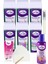 Vivet Azulen Kartuş Roll On Sir Ağda 100 ml x 6'lı + YAĞ + Bez + Kalempar 1