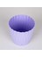 Plastik Istiridye Saksı No:1 Lila 0,9 Litre 12X11 cm 2