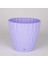 Plastik Istiridye Saksı No:4 Lila 5,5 Litre 22X20 cm 1