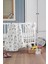 Müslin Bebek Battaniye + Ağız Bezi (4'lü) 120 x 120 cm Mavi Ruyan 2