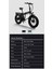 E- Bike Nitro Elektrikli Katlanabilir Bisiklet 3