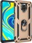 - Xiaomi Redmi Note 9 Pro - Kılıf Yüzüklü Zırh Tank Vega Kapak - Gold 1