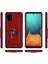 Samsung Galaxy A51 Kılıf Tank Zırh Yüzüklü Mıknatıslı Standlı Kapak (Vega) 3