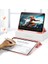 iPad Pro 12.9 (2020-2018 )Kılıf Kalem Yerli Soft Tpu Mıknatıslı Kılıf AL-32542 Pembe 4