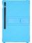 Galaxy Tab S7 Plus SM-T970 - T975 - 12.4 Inç Standlı Silikon Kılıf Açık Mavi 1