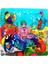 Masal Tasarımlı 16 Parça Ahşap Puzzle Yapboz 5'li Set 2